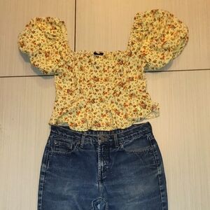 Forever21 floral top